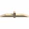 Ekena Millwork Eugene Rough Sawn Timber Gable Bracket, Douglas Fir, 48"W x 10"H x 4"D x 4"F, 5/12 Pitch GBW048X10X0404EUG00RDF - alternate 3